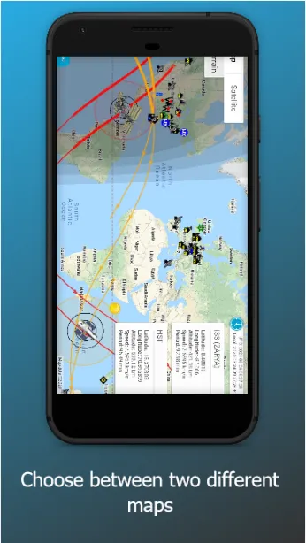 ISS Tracker Live Position | Indus Appstore | Screenshot