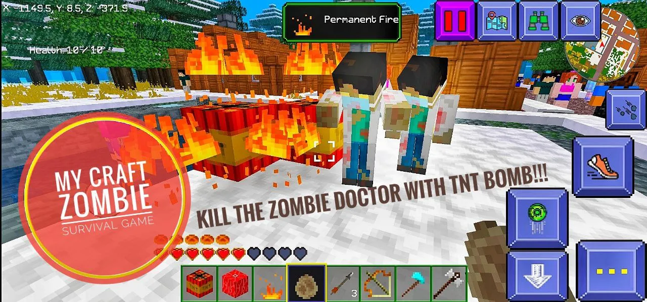 My Craft Zombie Survival Game | Indus Appstore | Screenshot