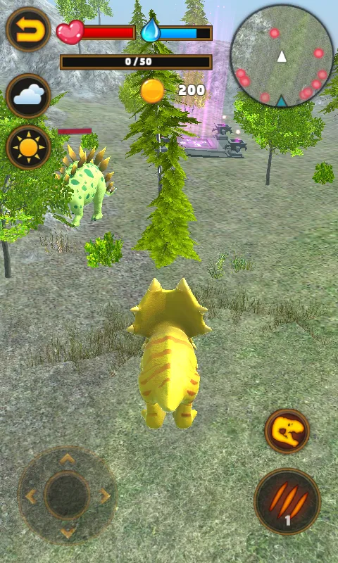 Talking Triceratops | Indus Appstore | Screenshot