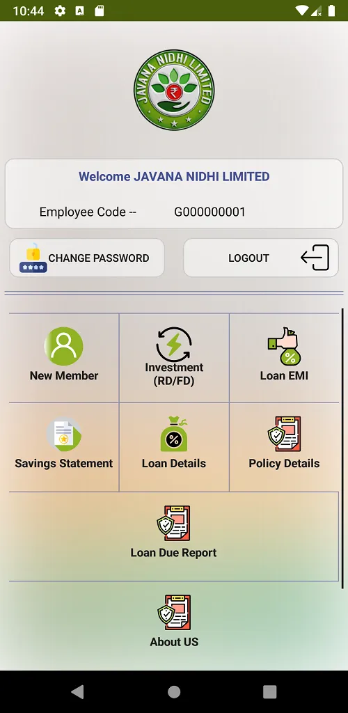 Javana Nidhi Limited | Indus Appstore | Screenshot