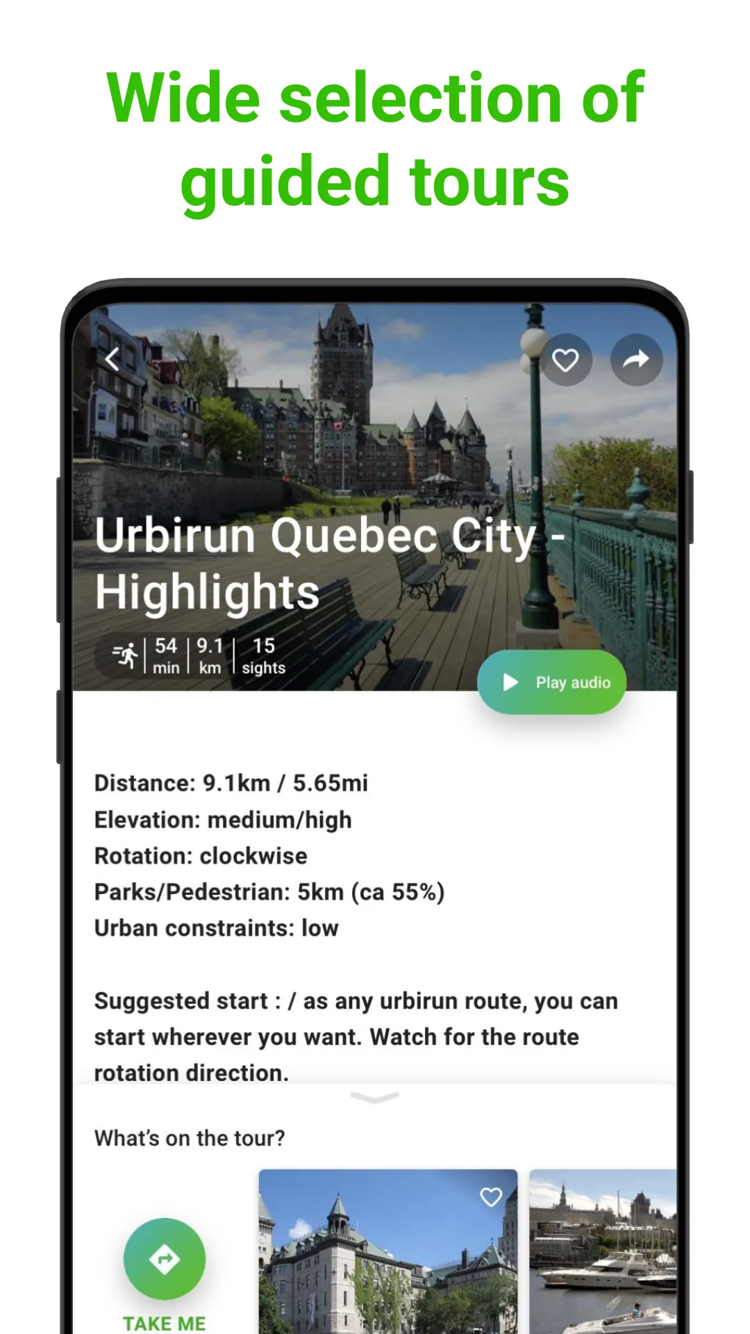 Quebec City SmartGuide | Indus Appstore | Screenshot