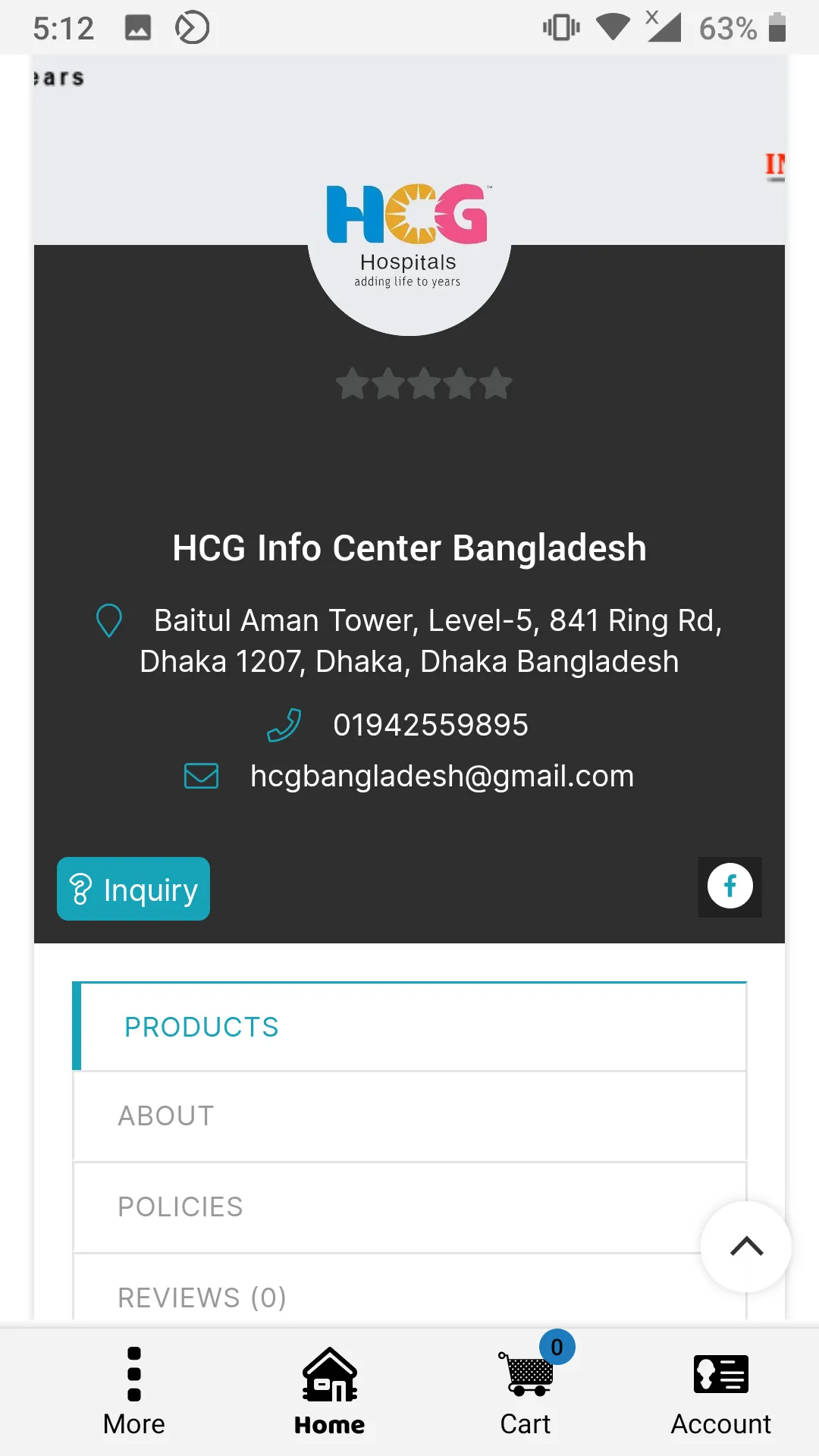 HCG Info Center | Indus Appstore | Screenshot