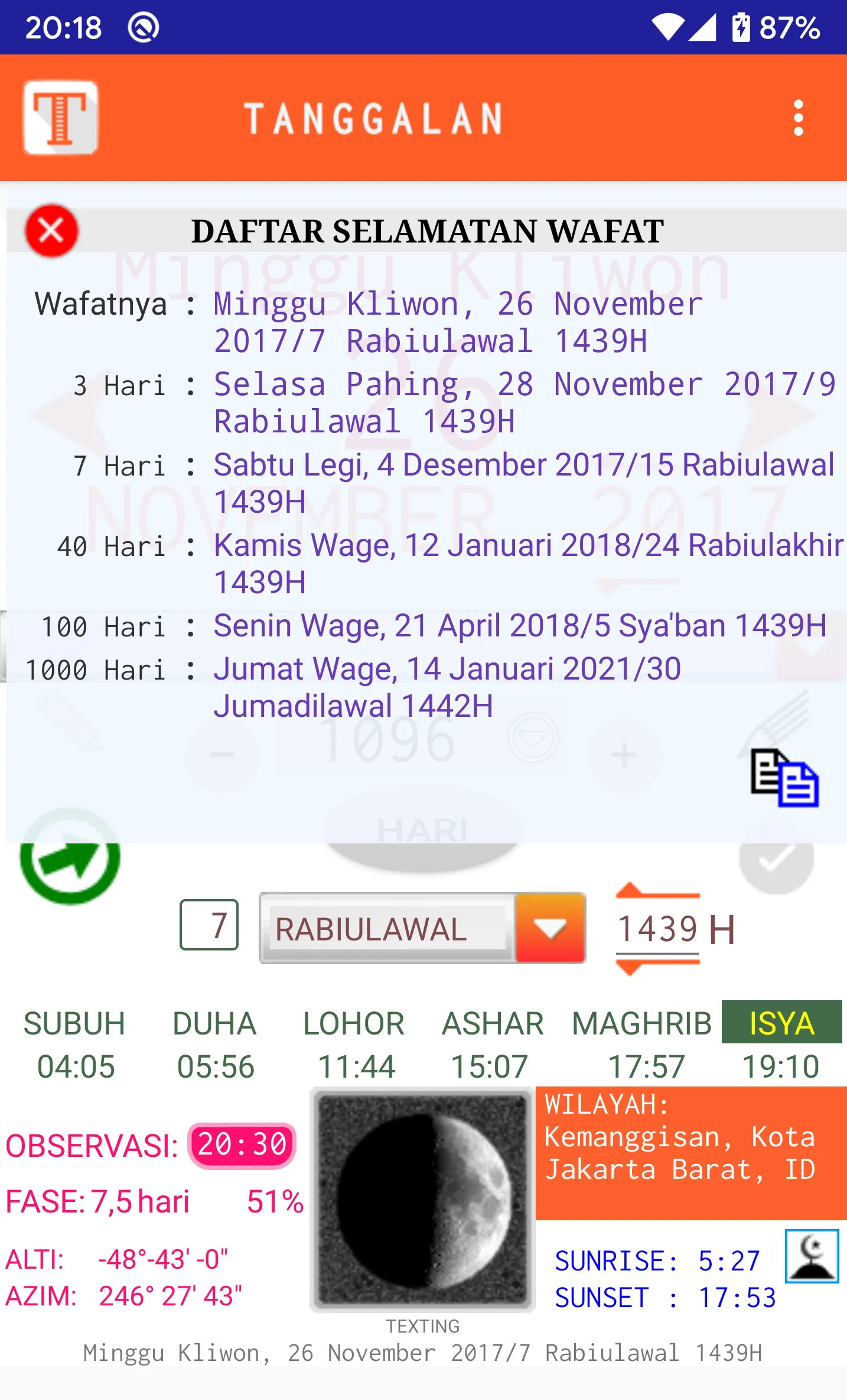 Tanggalan | Indus Appstore | Screenshot