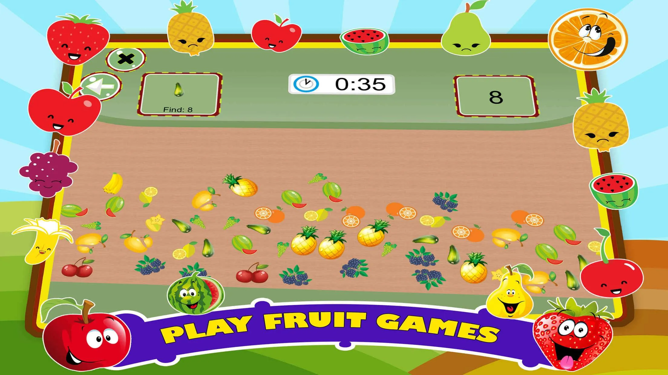 Fruits Alphabet ABC Kids Games | Indus Appstore | Screenshot