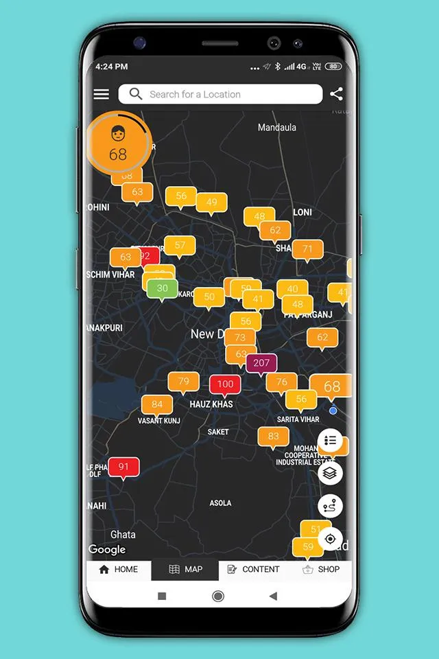 Skymet AQI: Real Time Air Qual | Indus Appstore | Screenshot