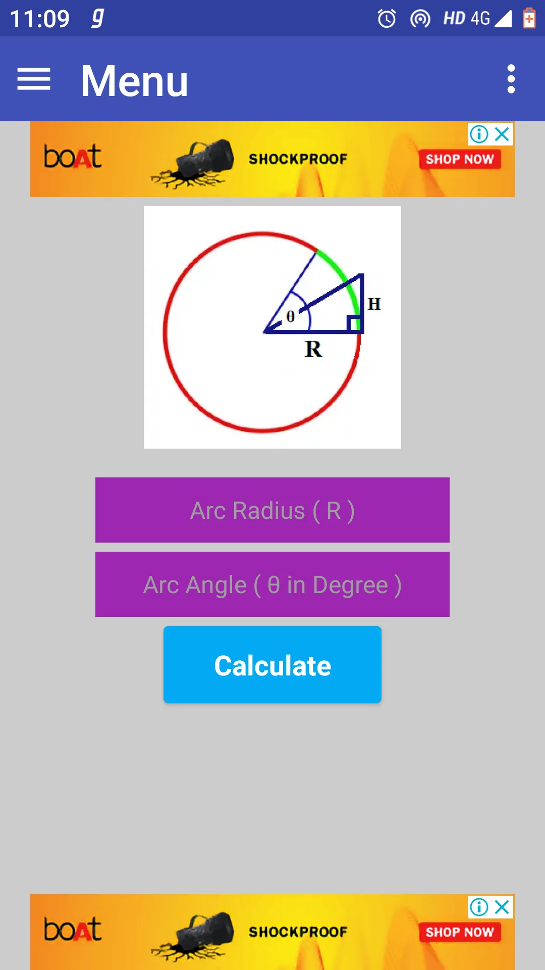 Arc Calculator | Indus Appstore | Screenshot