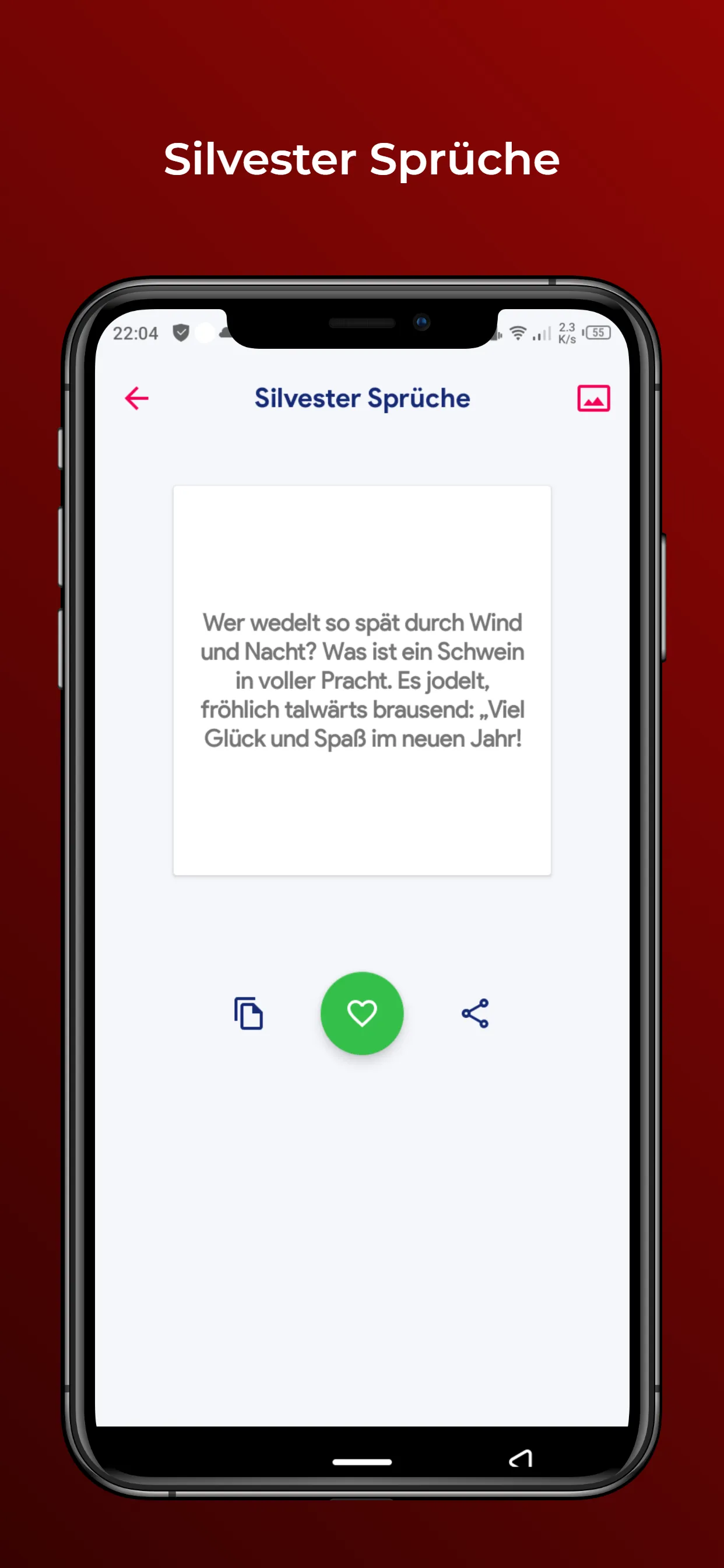 Silvester Sprüche | Indus Appstore | Screenshot