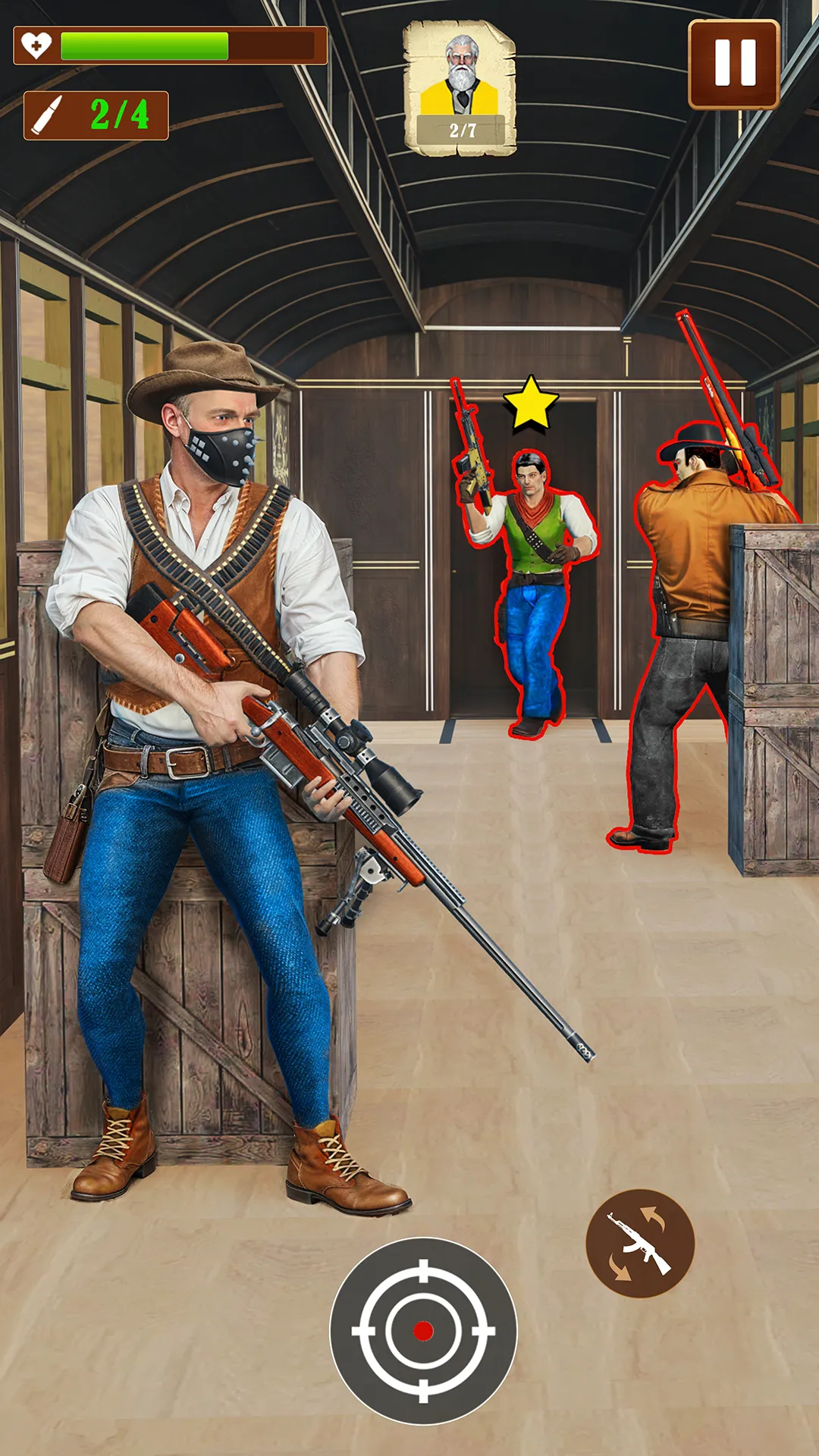 Western Survival Shooting Game | Indus Appstore | Screenshot