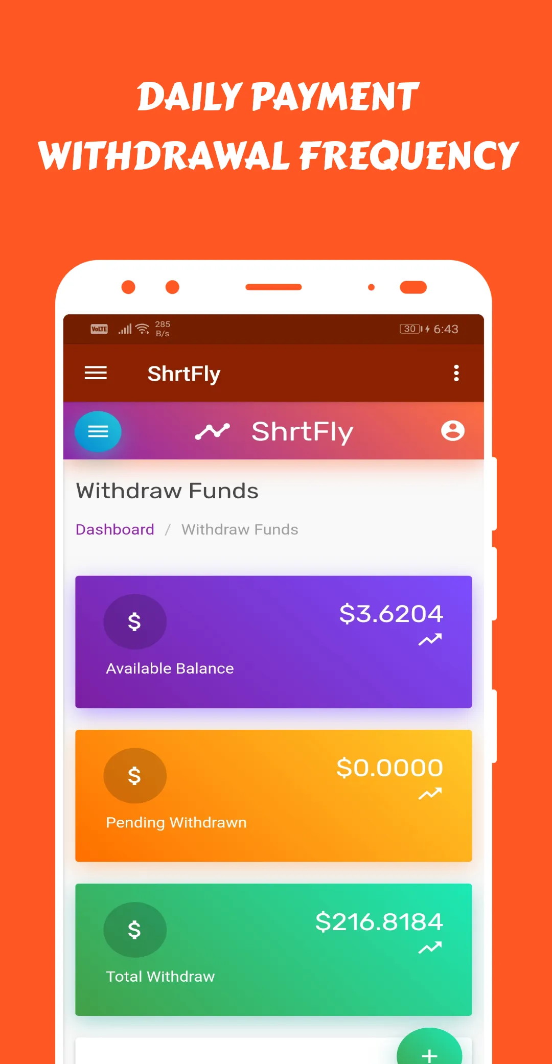 ShrtFly - URL Shortener | Indus Appstore | Screenshot