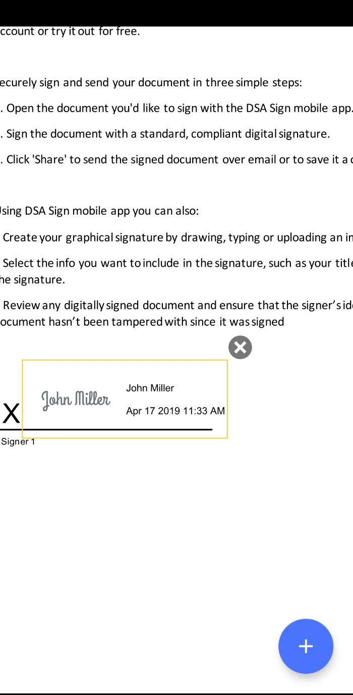 DSA Sign | Indus Appstore | Screenshot