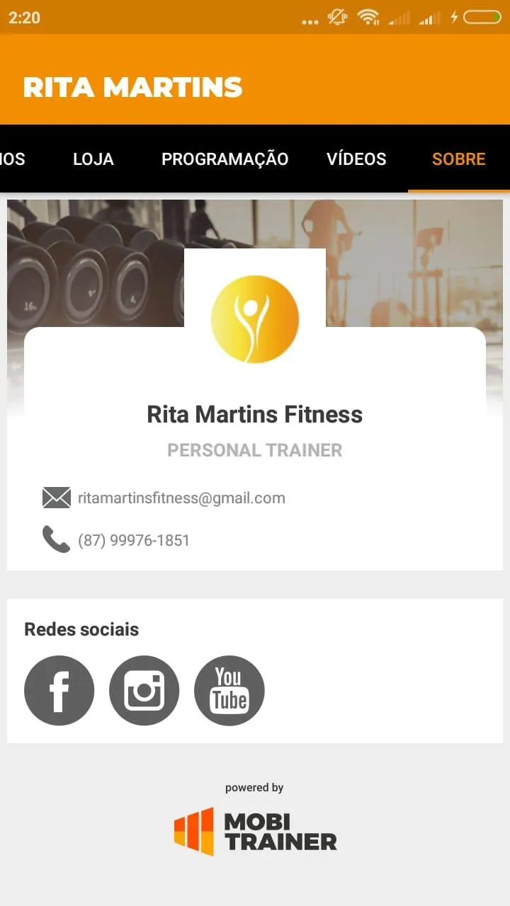 Rita Martins Fitness | Indus Appstore | Screenshot