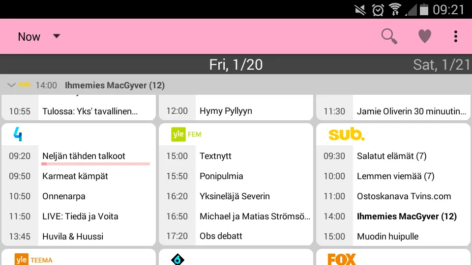 TV-opas | Indus Appstore | Screenshot