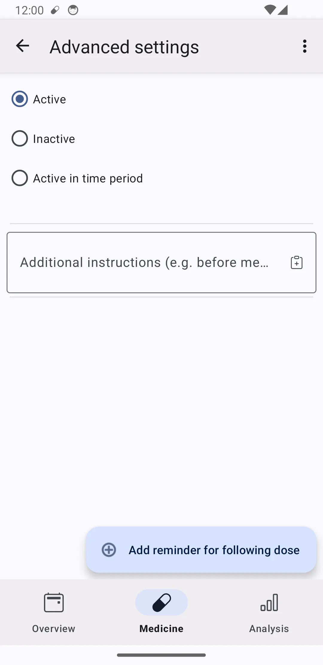 MedTimer | Indus Appstore | Screenshot