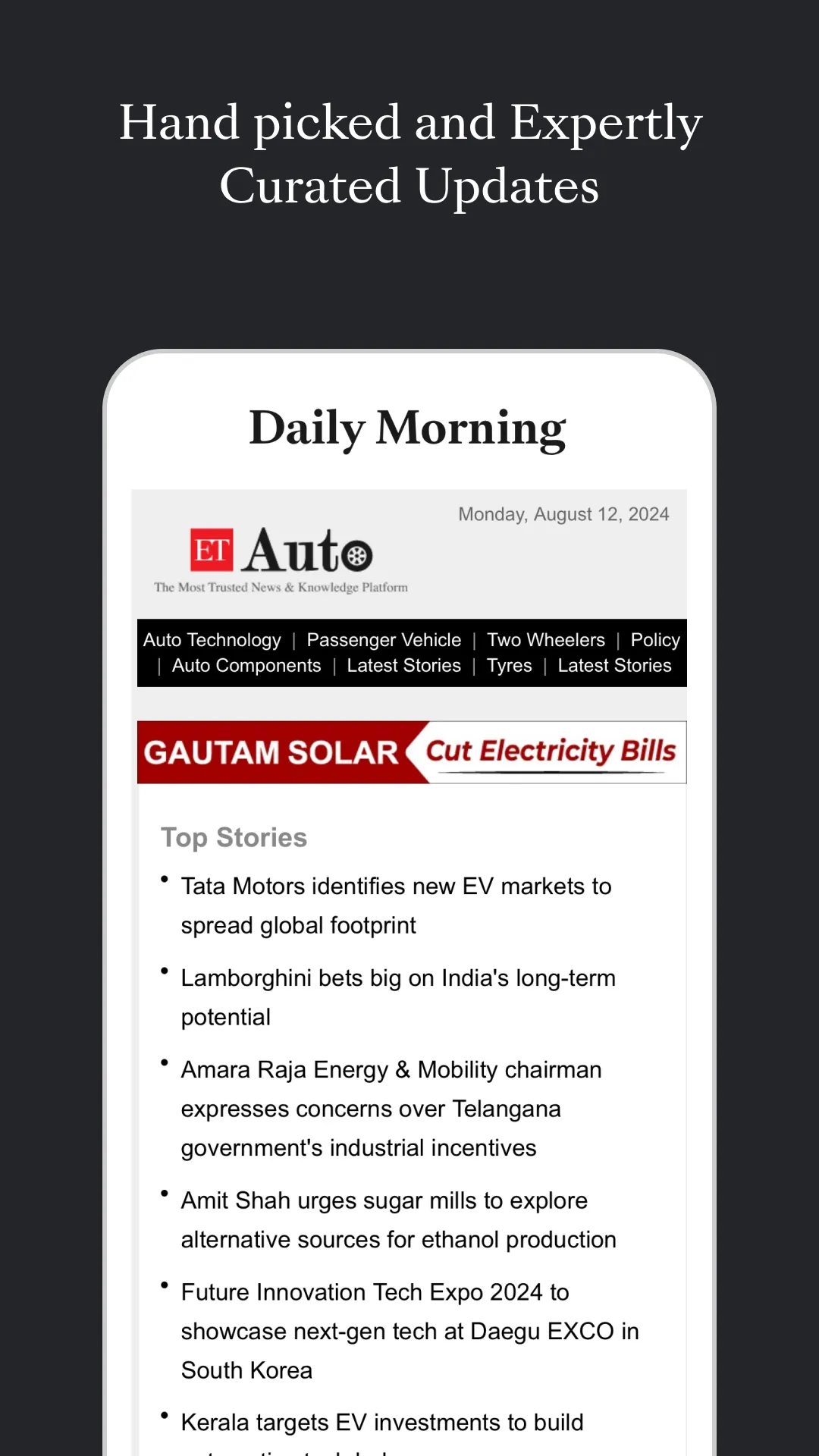 ETAuto from The Economic Times | Indus Appstore | Screenshot