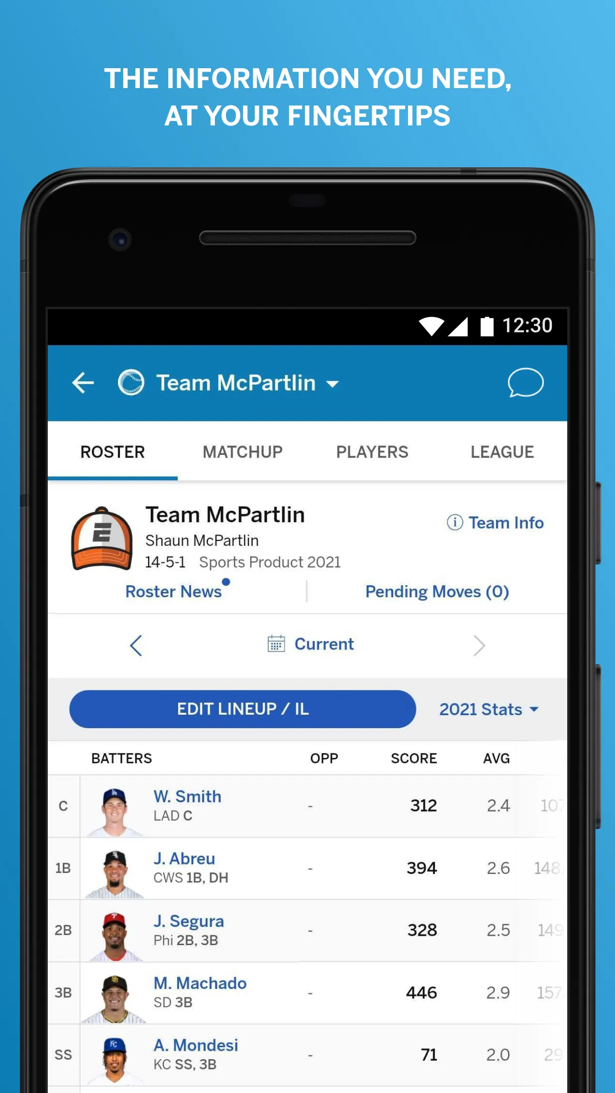 ESPN Fantasy Sports | Indus Appstore | Screenshot