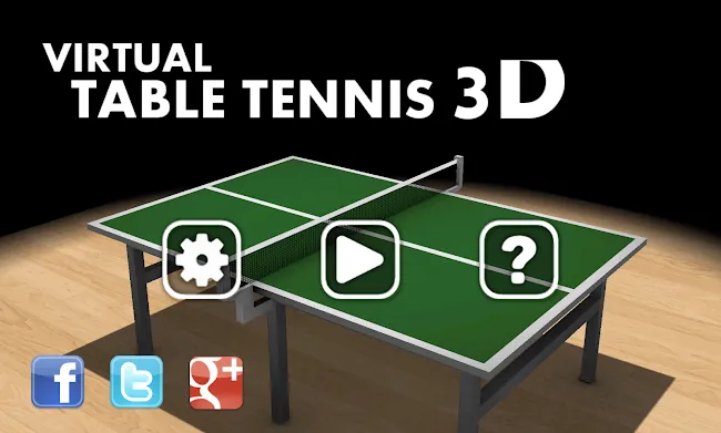 Virtual Table Tennis 3D | Indus Appstore | Screenshot