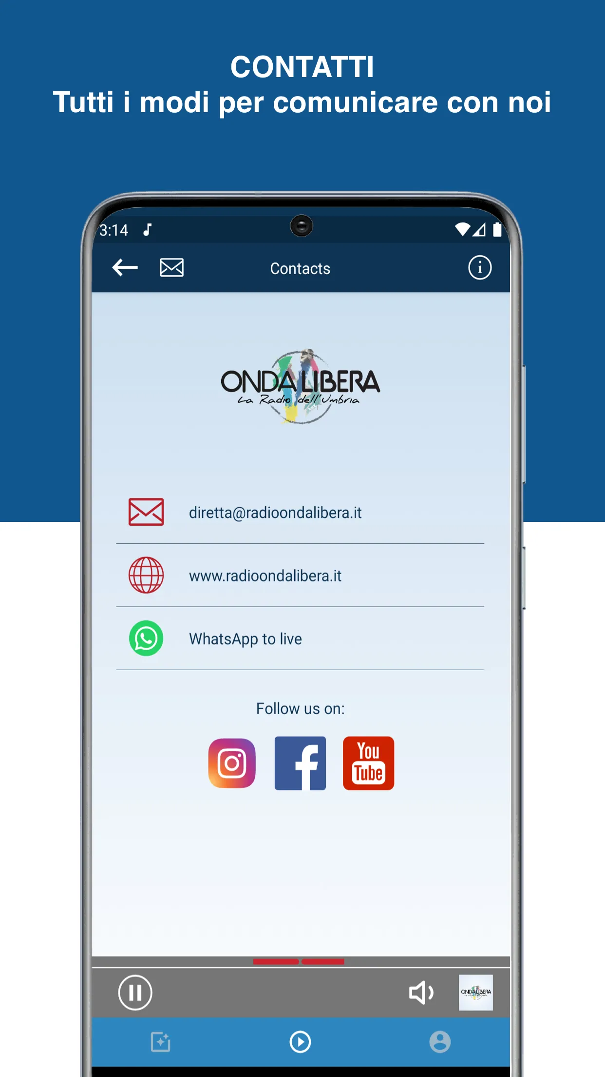 Radio Onda Libera | Indus Appstore | Screenshot