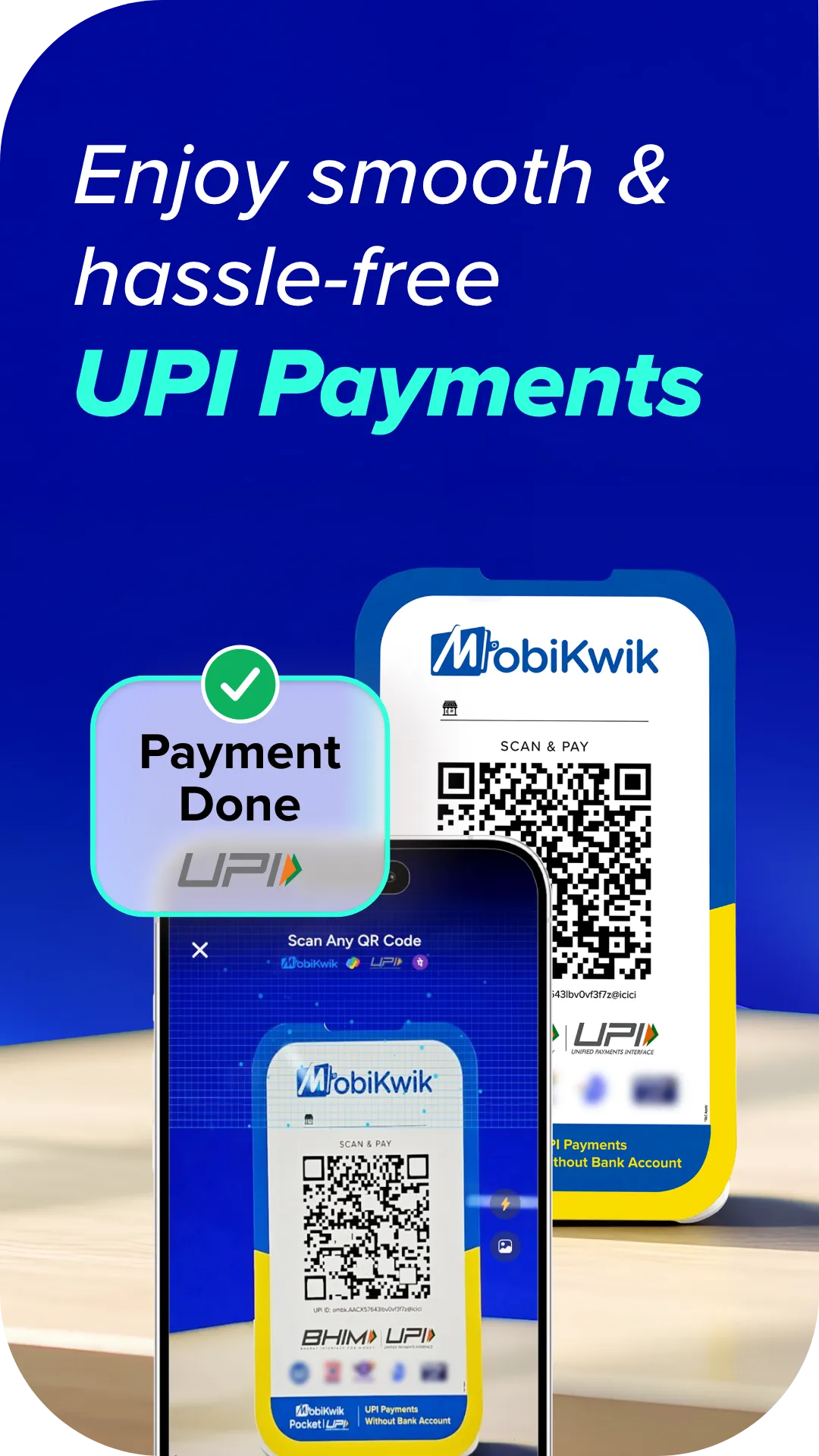 MobiKwik: BHIM UPI & Wallet | Indus Appstore | Screenshot
