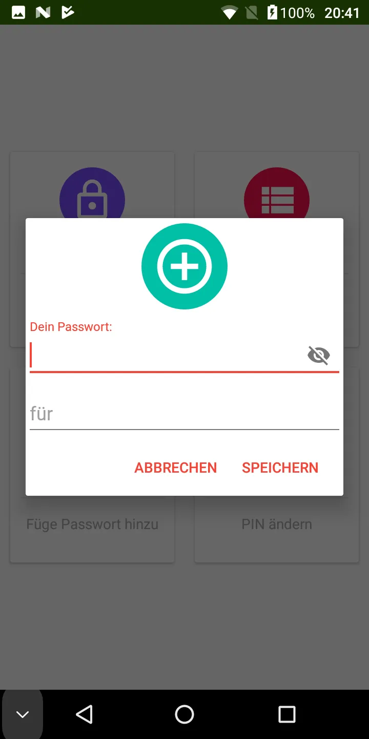 Passwort Manager verwalten | Indus Appstore | Screenshot