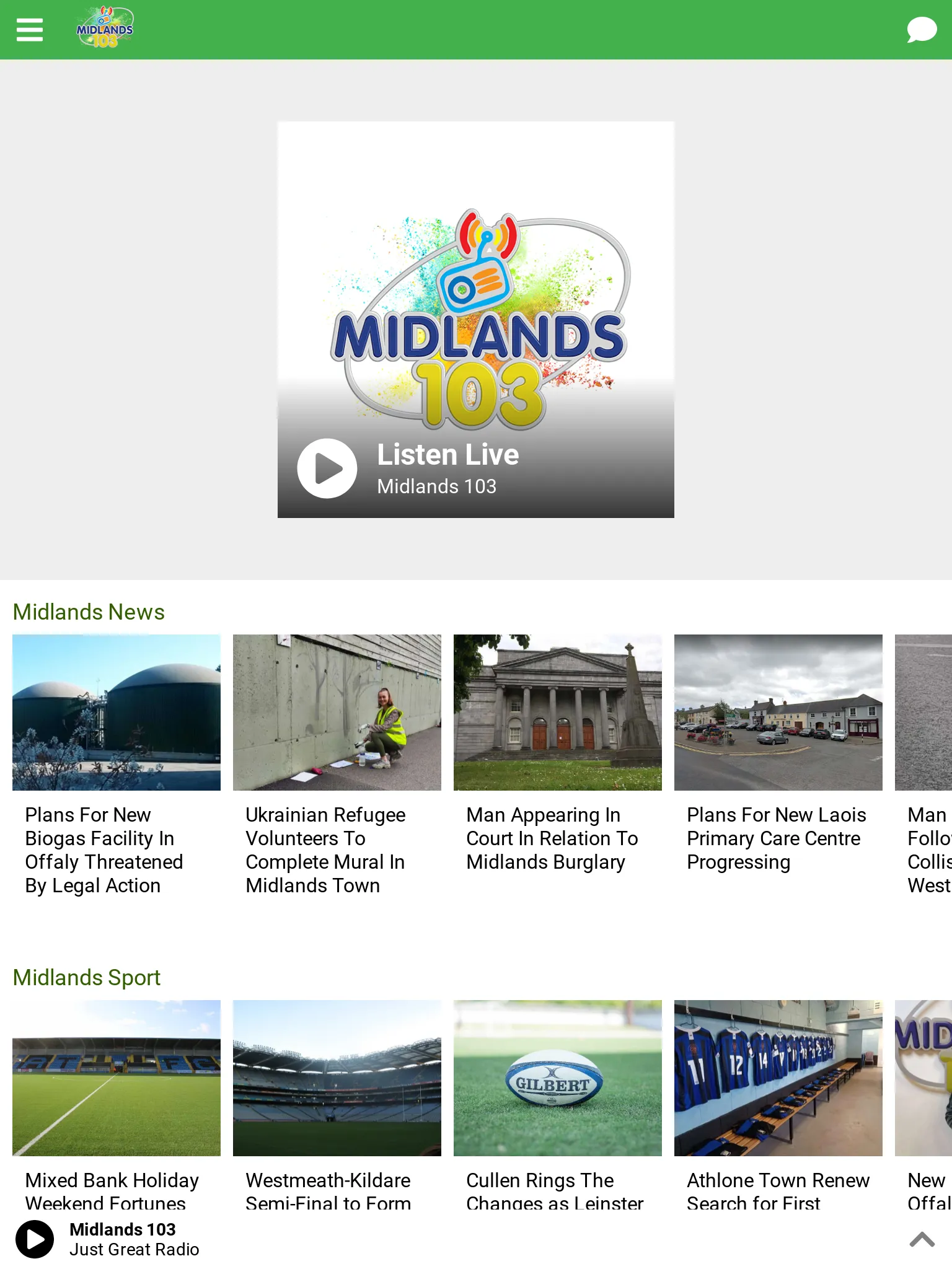 Midlands 103 | Indus Appstore | Screenshot