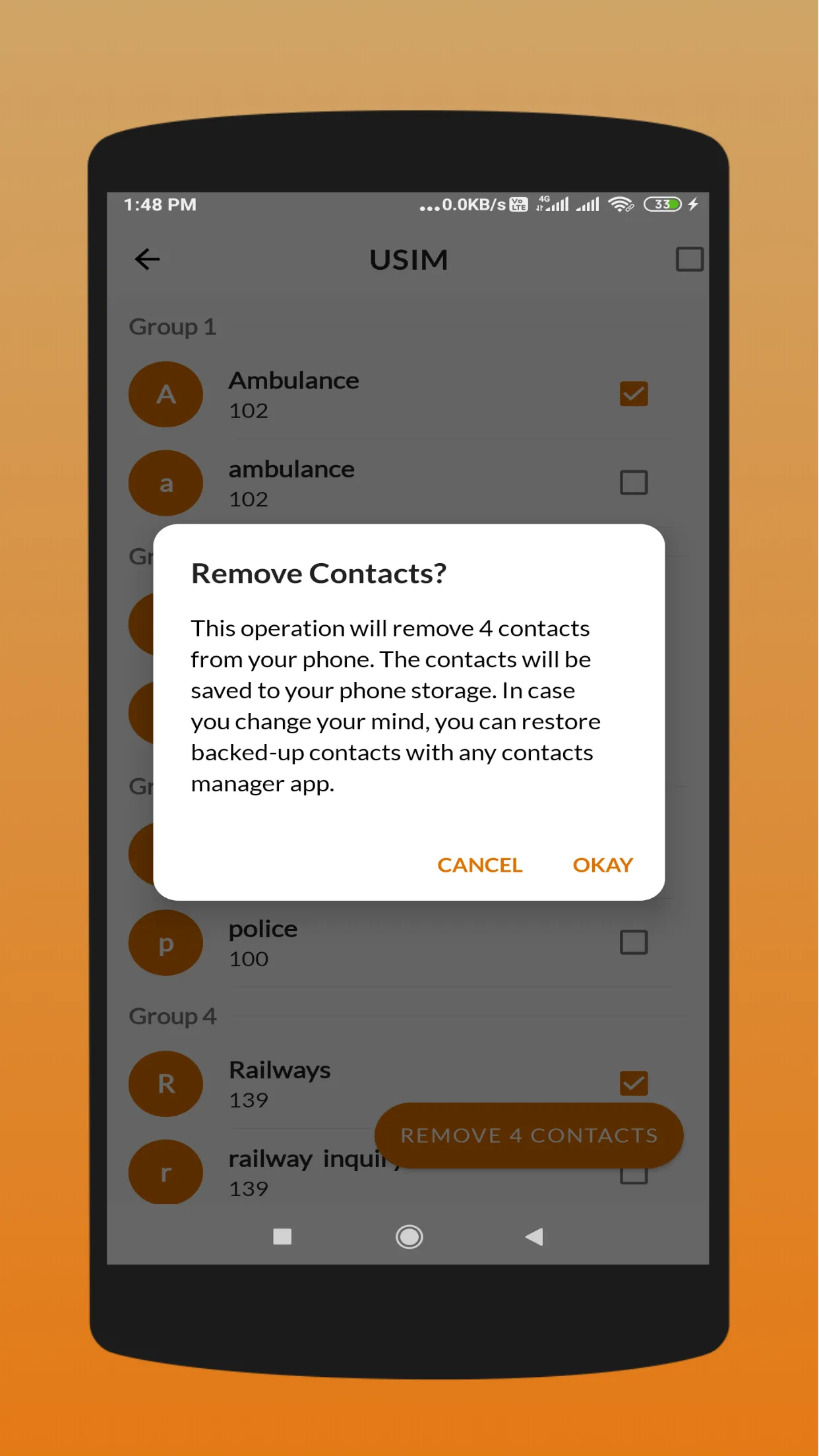 Duplicate Contacts Remover - C | Indus Appstore | Screenshot