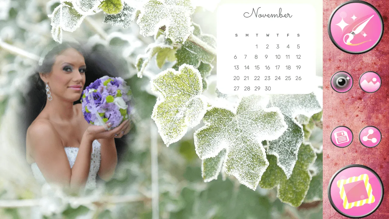 Calendar Photo Frames 2024 | Indus Appstore | Screenshot