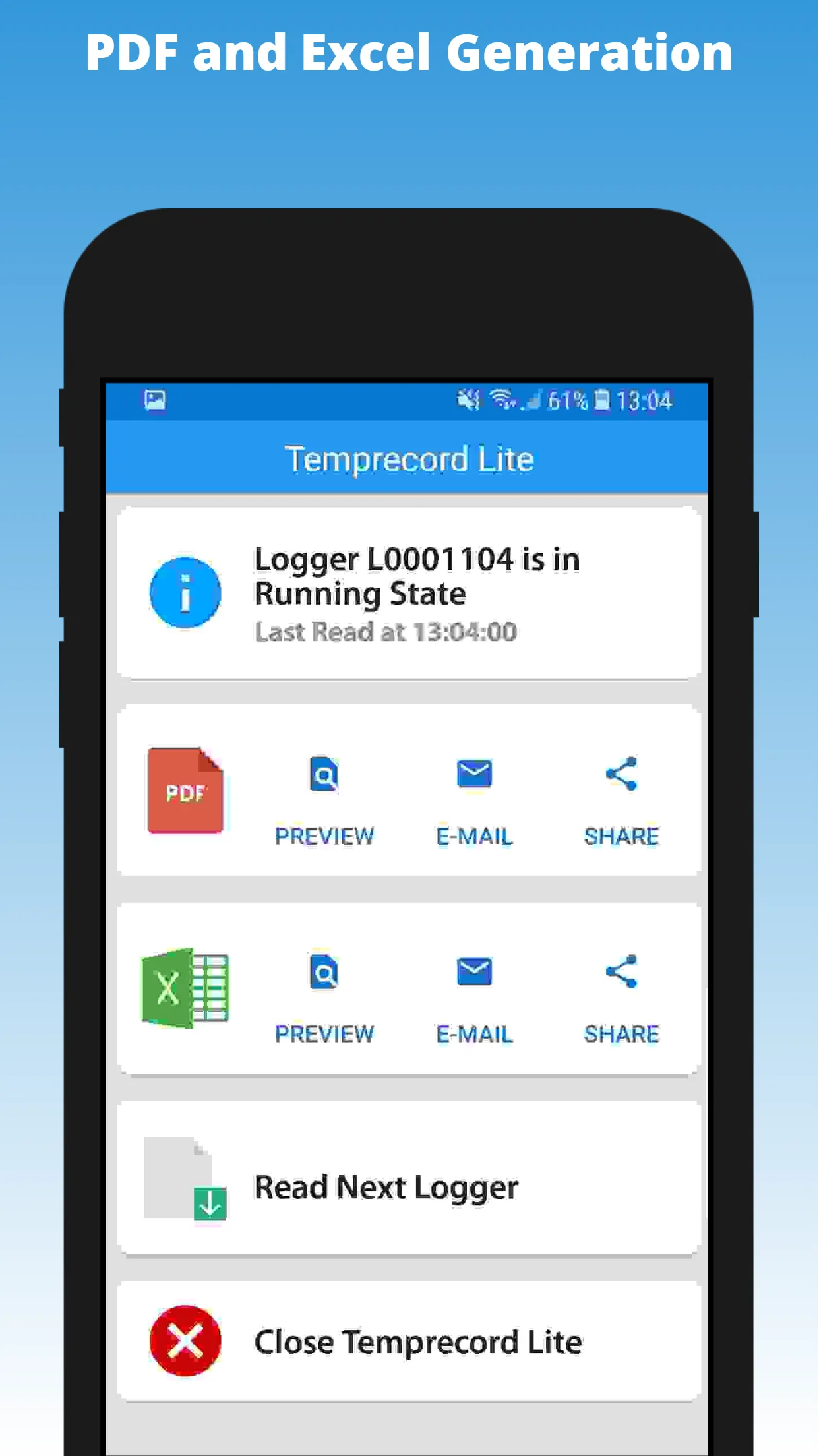 Temprecord Lite | Indus Appstore | Screenshot