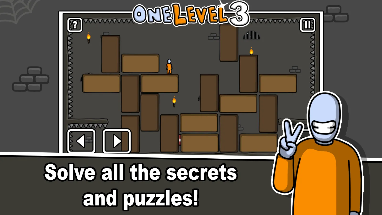 One Level 3 Stickman Jailbreak | Indus Appstore | Screenshot