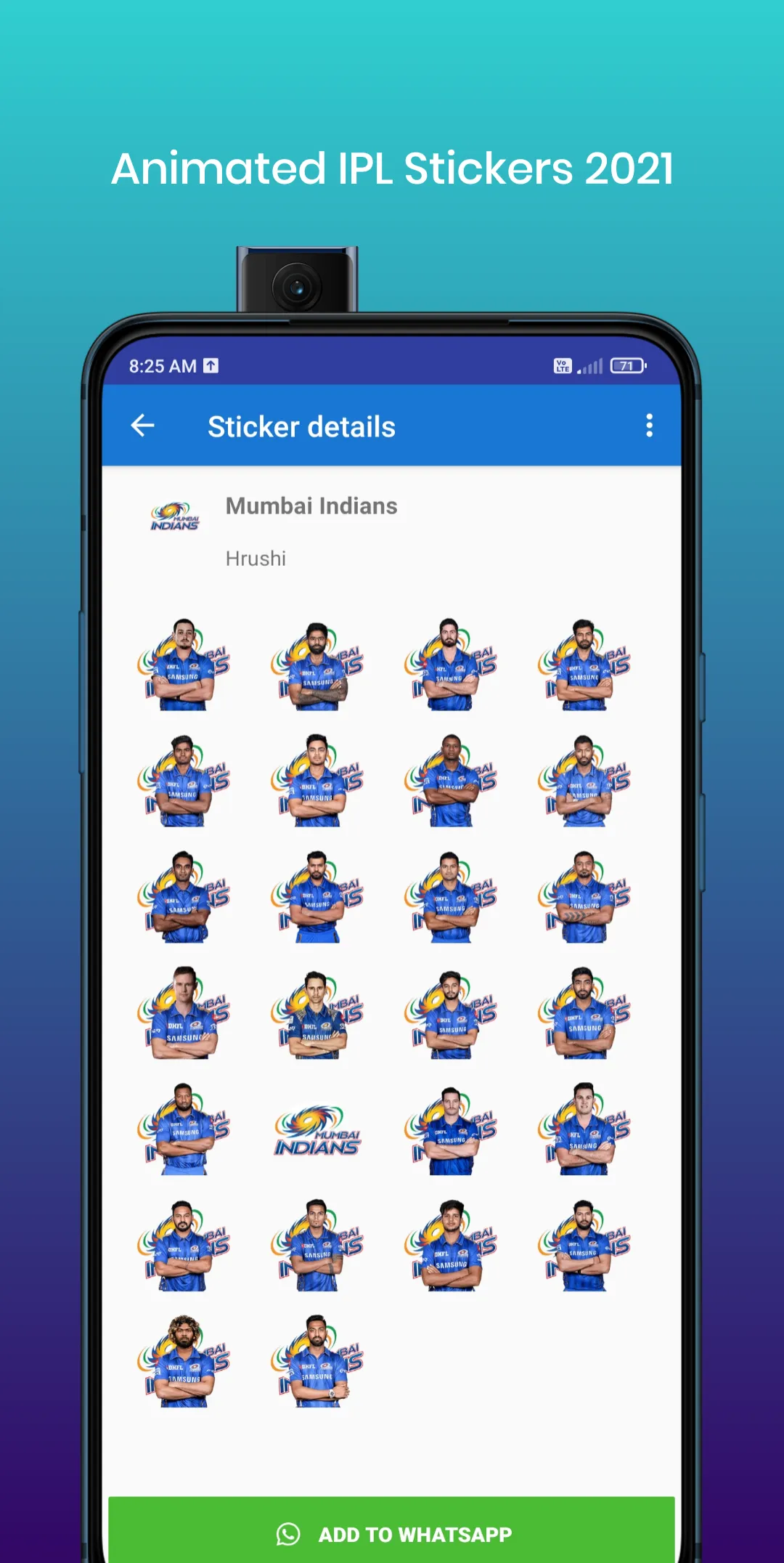 IPL Stickers | Indus Appstore | Screenshot