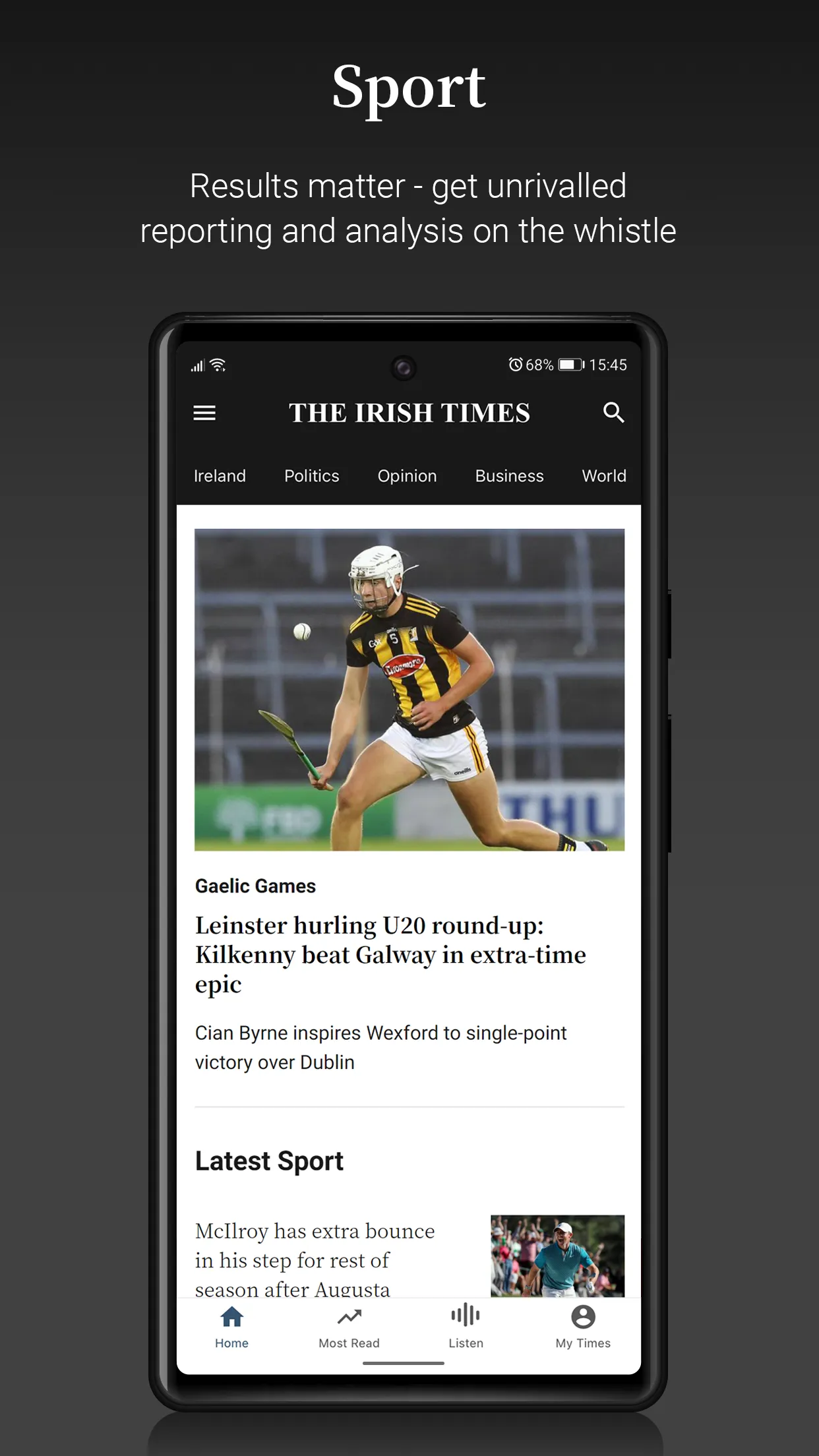 Irish Times News | Indus Appstore | Screenshot