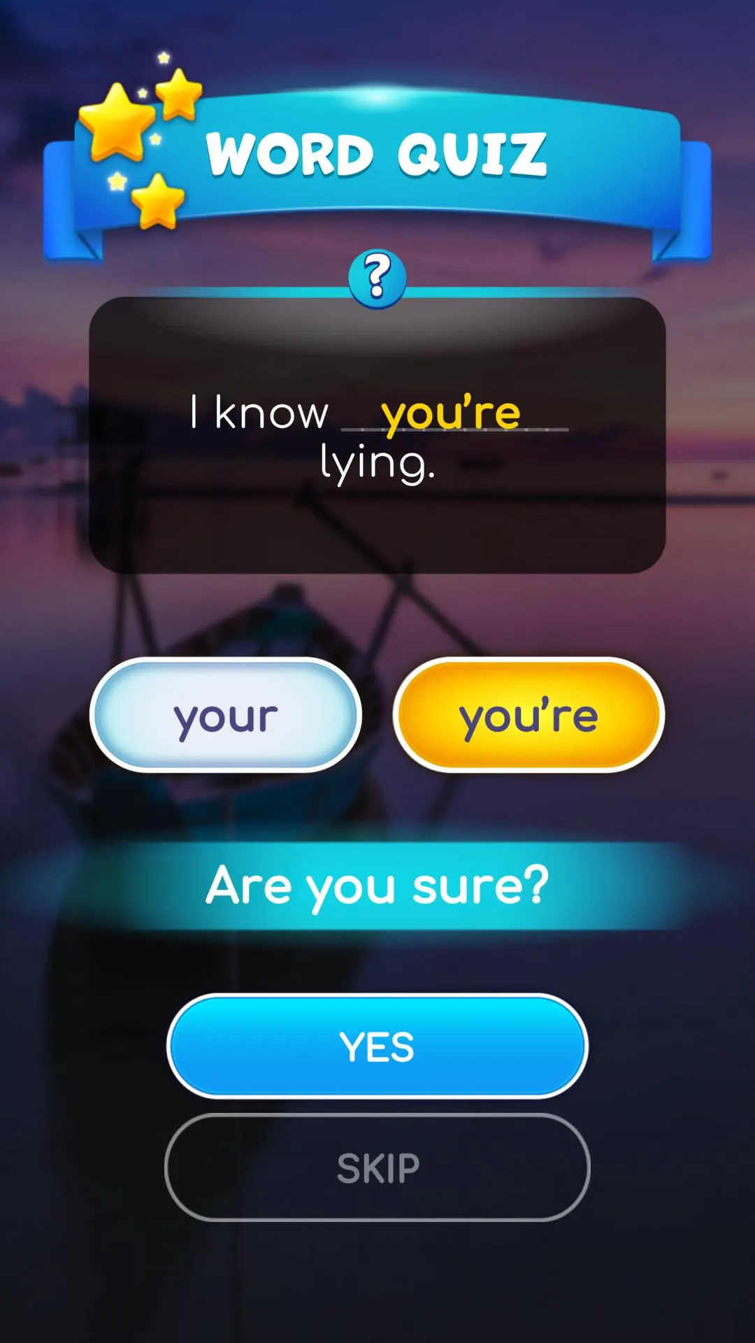 Calming Word Blocks | Indus Appstore | Screenshot