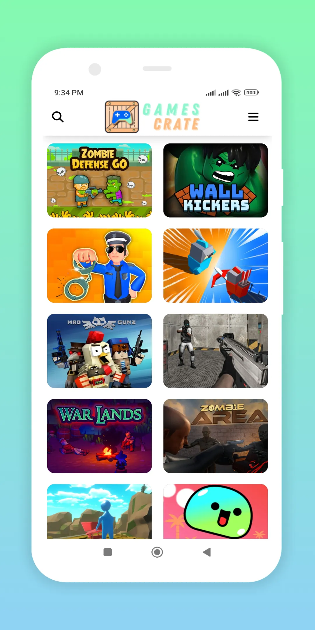 Games Crate: 999+ Arcade Games | Indus Appstore | Screenshot