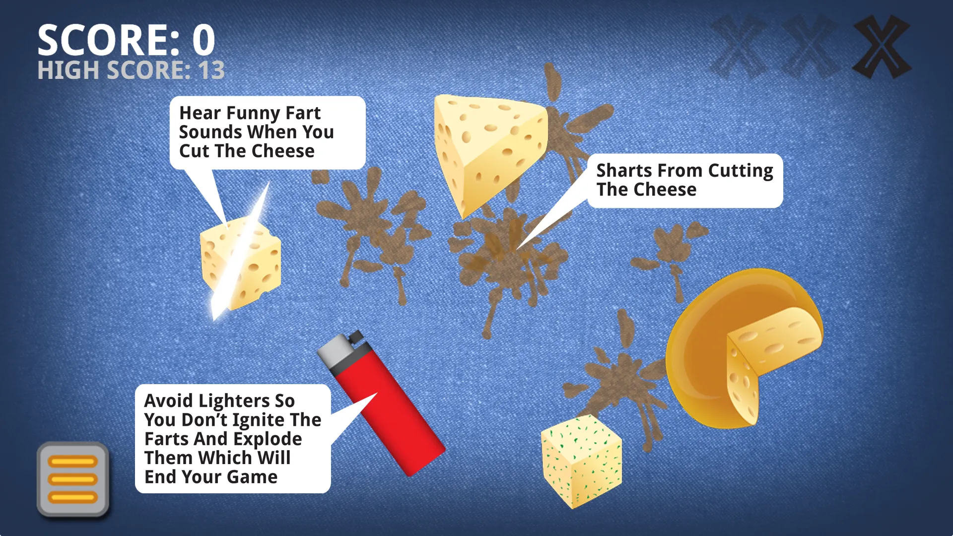 Cut The Cheese Fun Fart Game | Indus Appstore | Screenshot