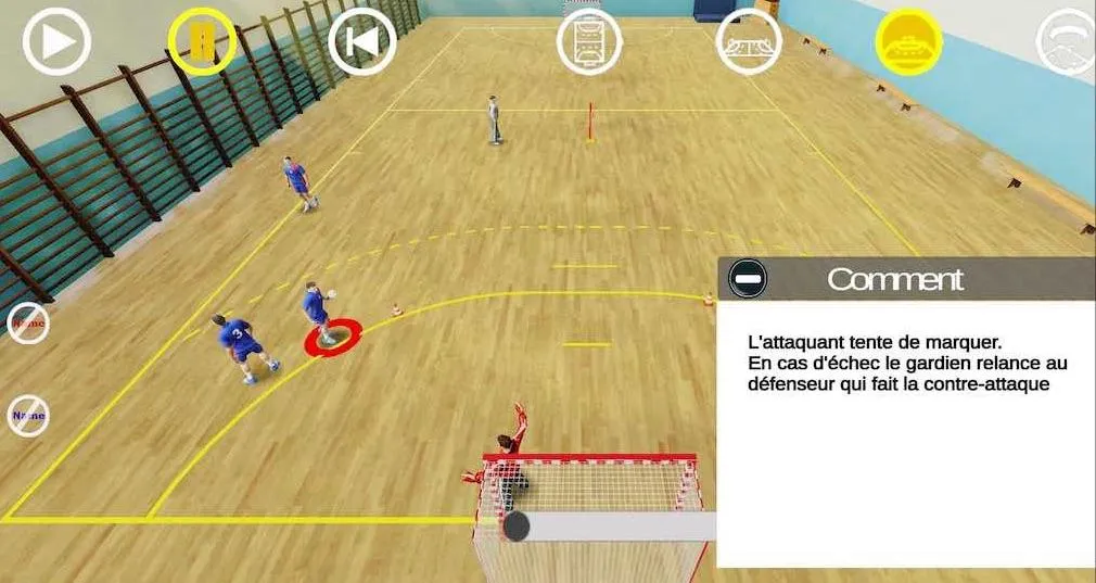 Handball 3D Tactic | Indus Appstore | Screenshot