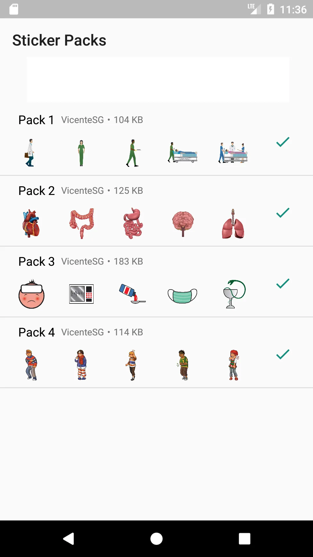 Medicine stickers | Indus Appstore | Screenshot