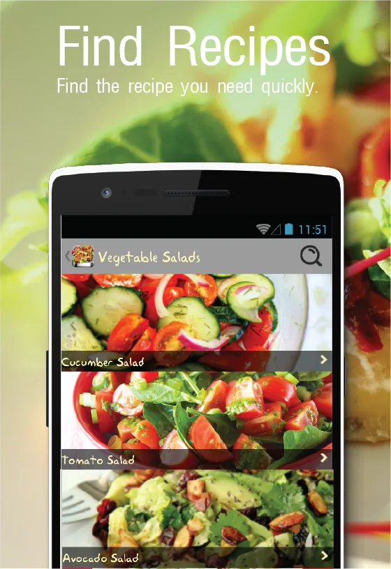 1000+Salad Recipes APP | Indus Appstore | Screenshot