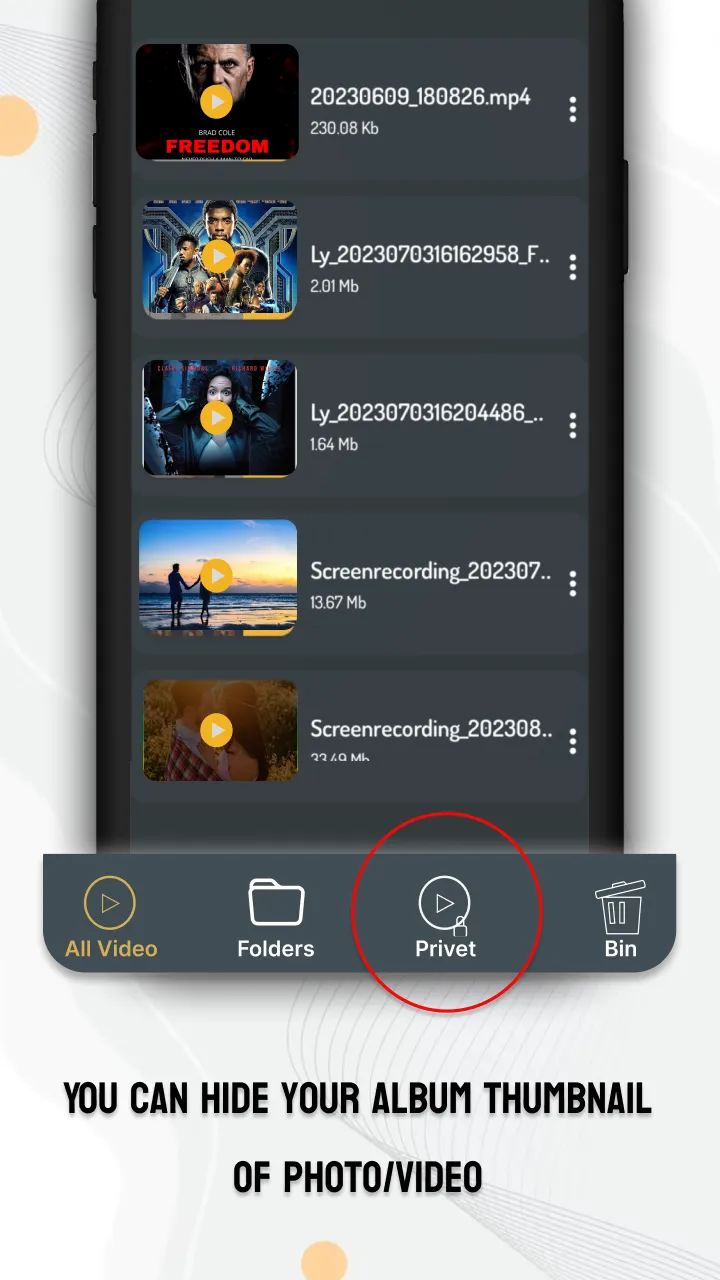 Video Player- locker | Indus Appstore | Screenshot