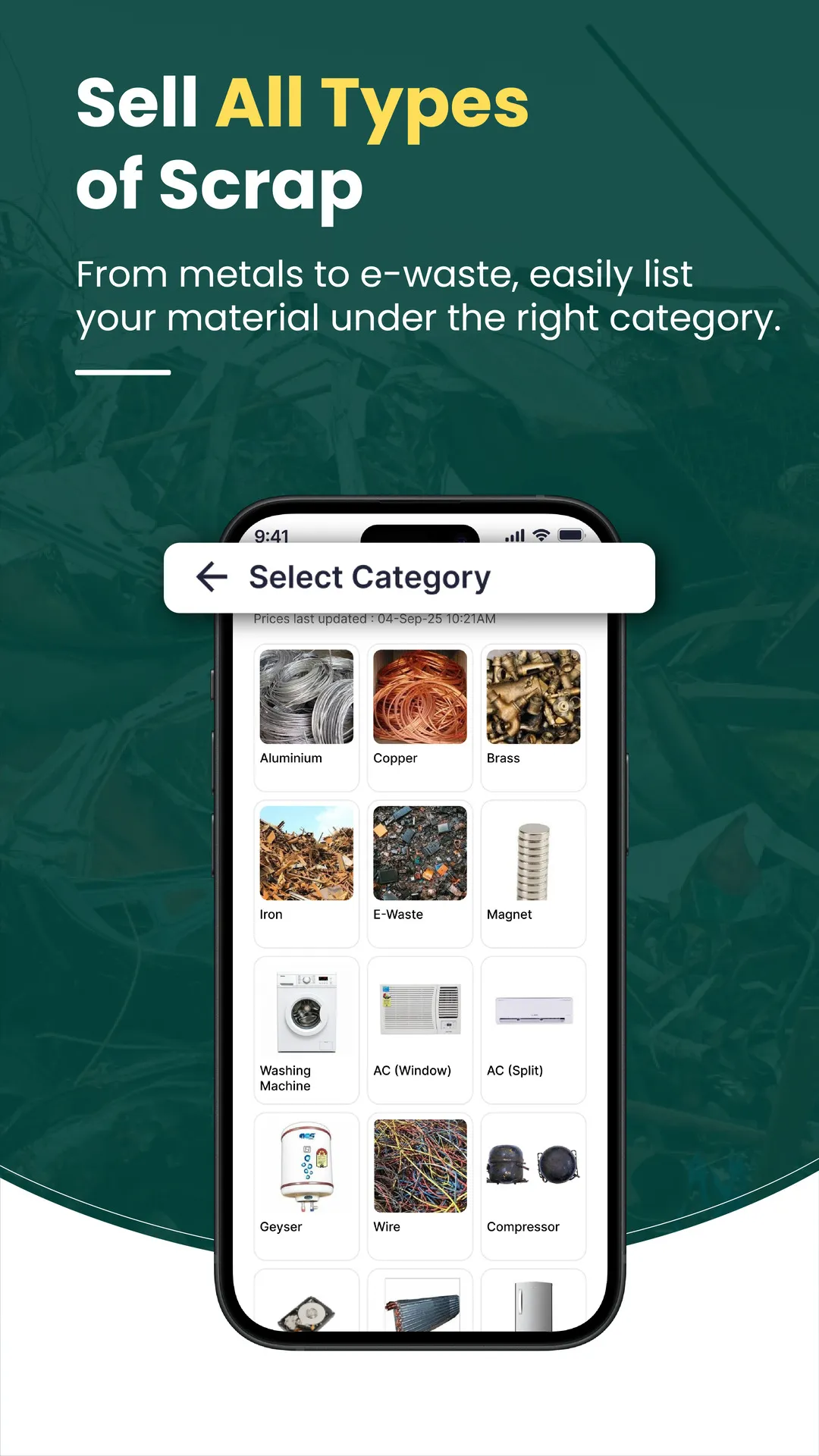 MetalMandi - Sell Scrap Online | Indus Appstore | Screenshot