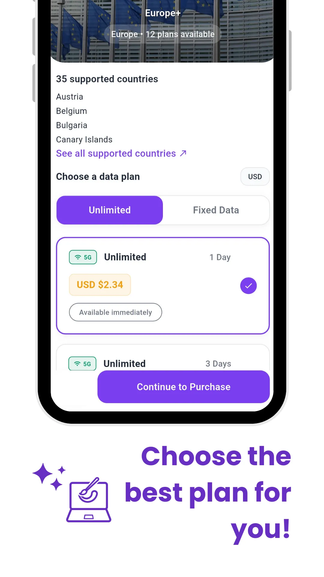 Airvoy eSIM | Indus Appstore | Screenshot