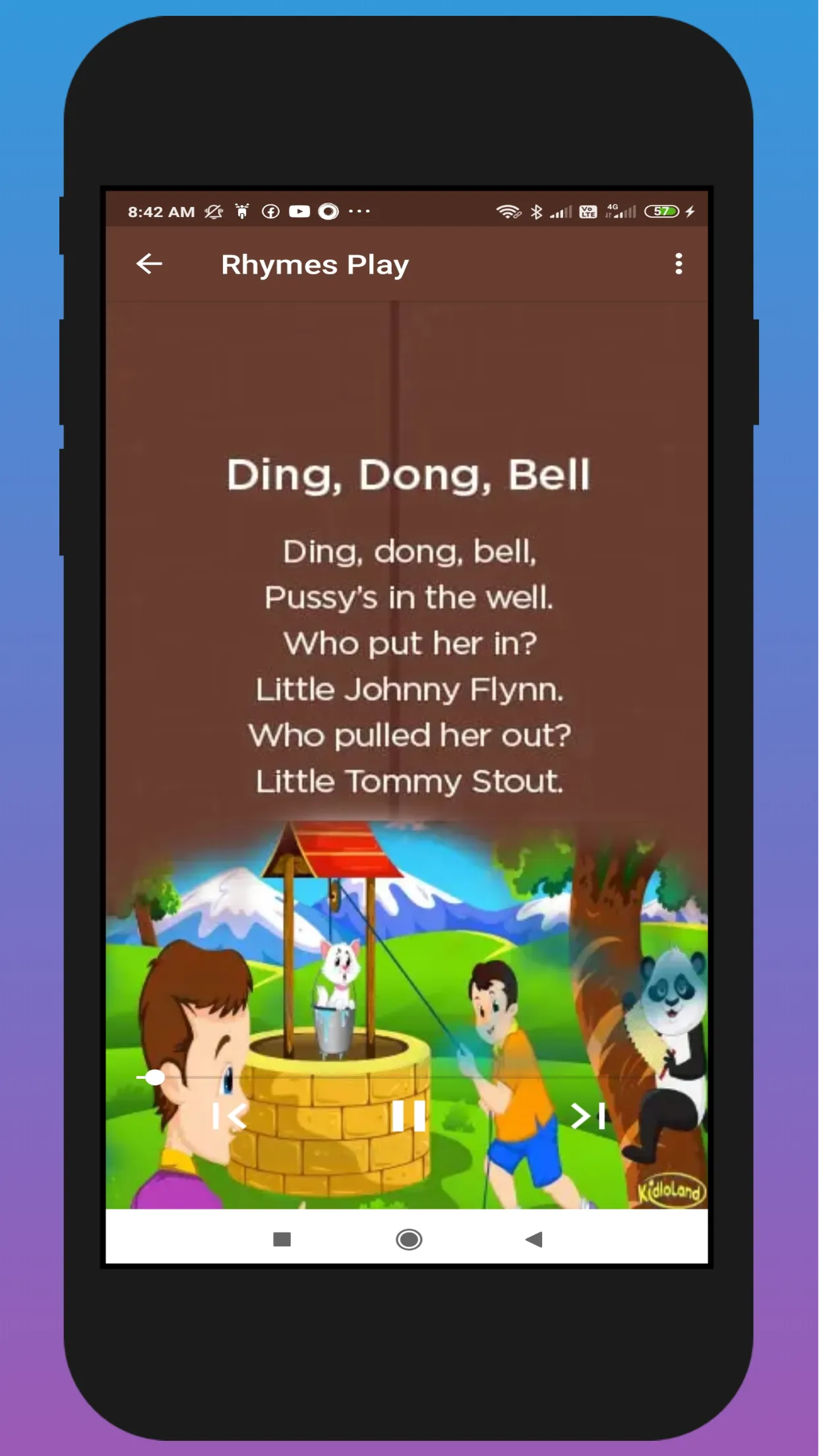 Rhymes in English for Kids | Indus Appstore | Screenshot