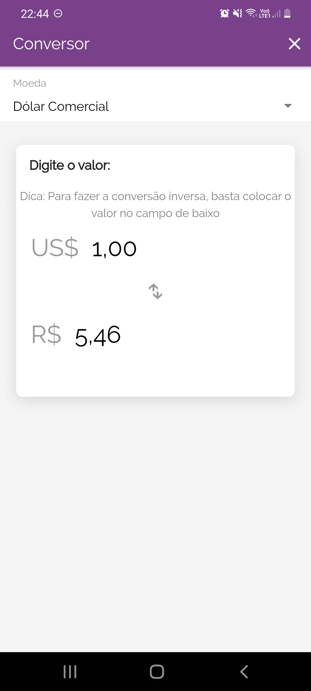 Dólar Agora - cotação e alerta | Indus Appstore | Screenshot