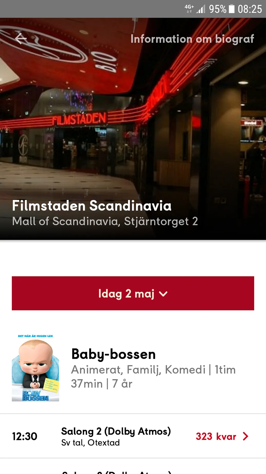 Filmstaden | Indus Appstore | Screenshot