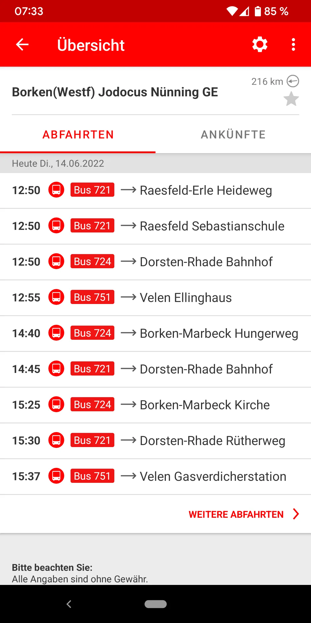 DB Busradar NRW | Indus Appstore | Screenshot