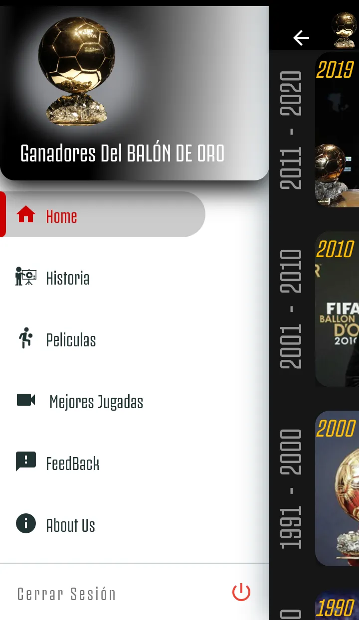 Ballon d'Or  Soccer Results | Indus Appstore | Screenshot