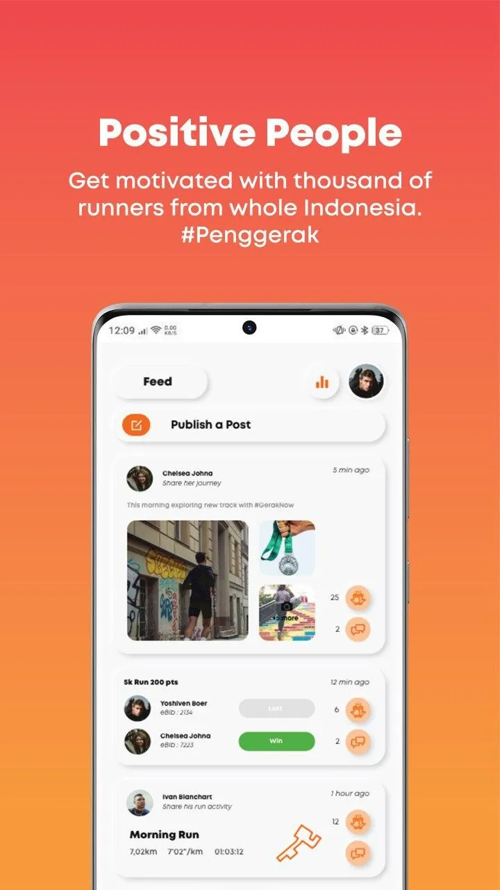 GERAK: Olahraga Dimana Aja | Indus Appstore | Screenshot