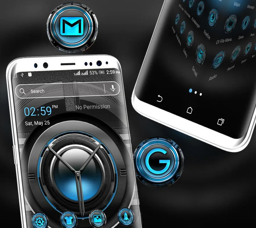 Techno Vault Launcher Theme | Indus Appstore | Screenshot