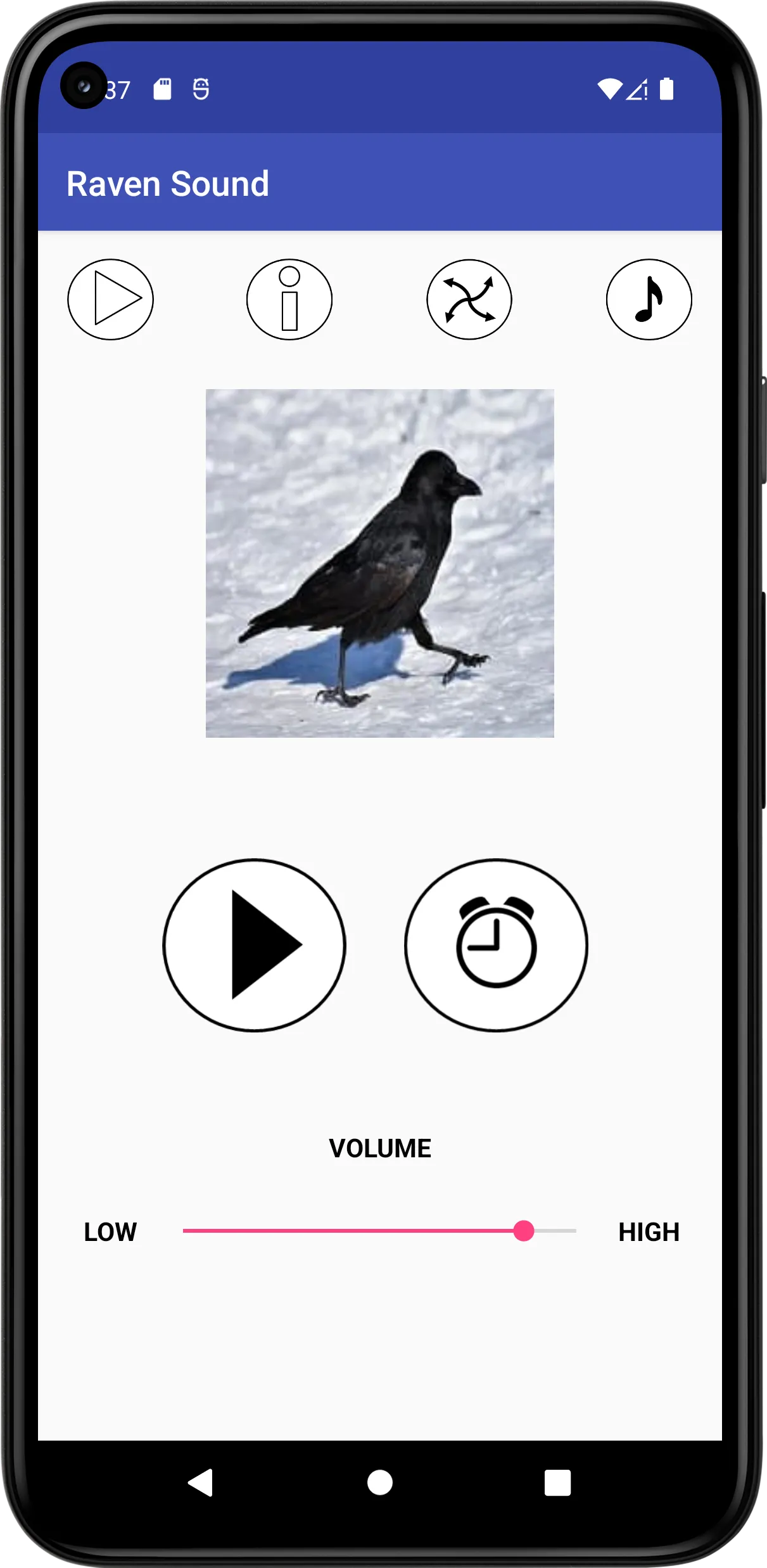 Raven Sound | Indus Appstore | Screenshot