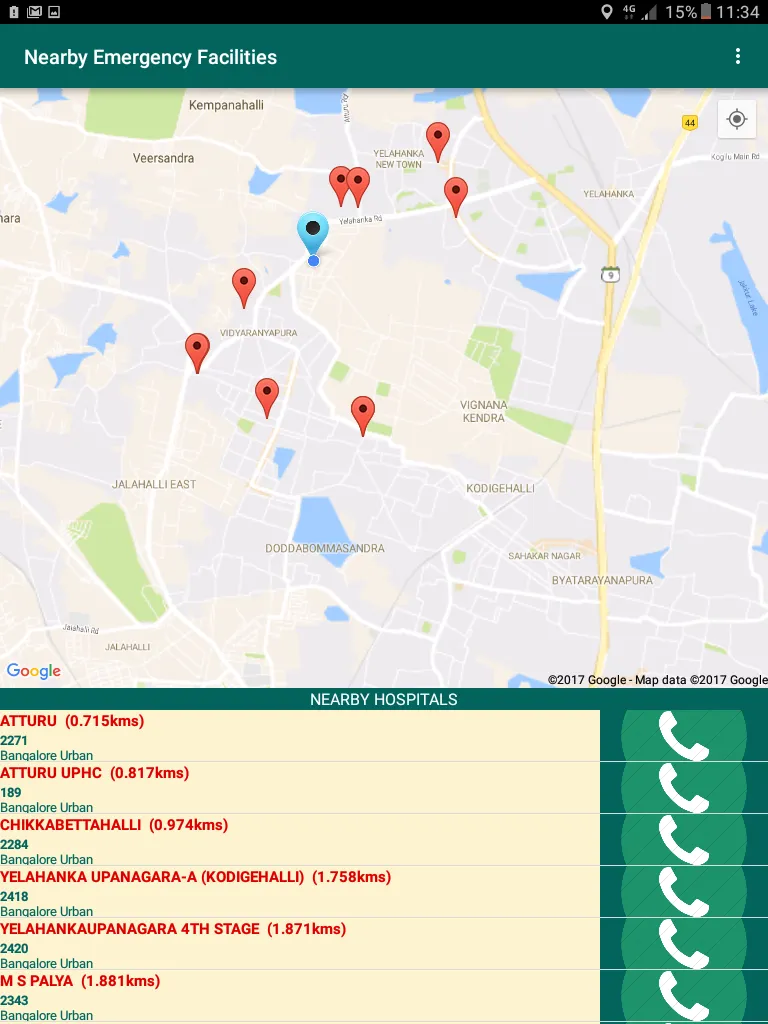 Nearby Services | Indus Appstore | Screenshot