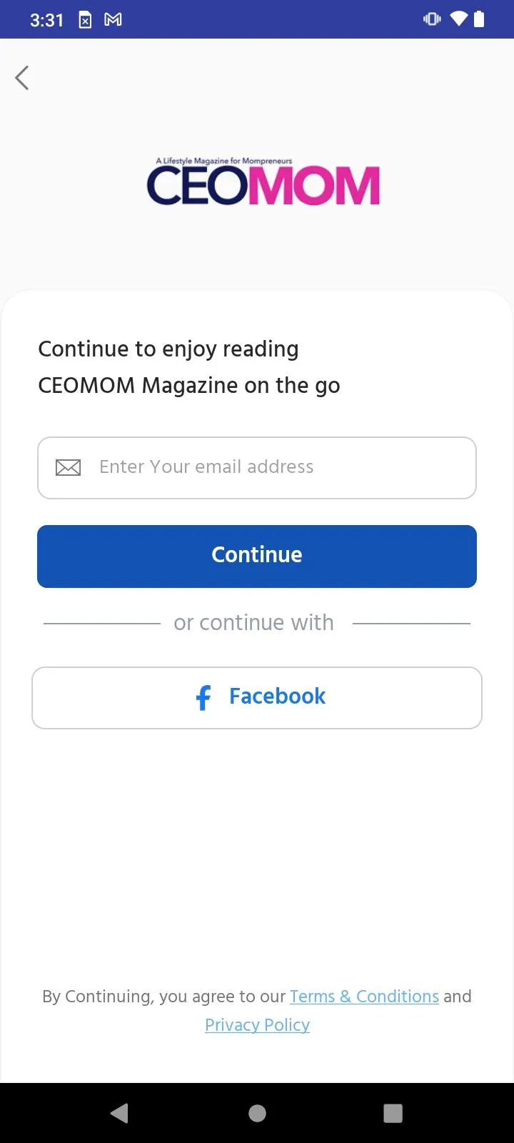 CEOMOM Magazine | Indus Appstore | Screenshot