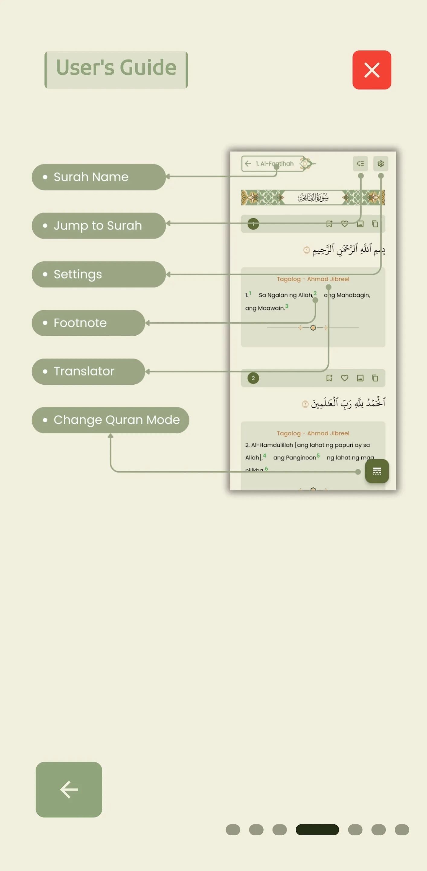 Quran Tagalog - English | Indus Appstore | Screenshot